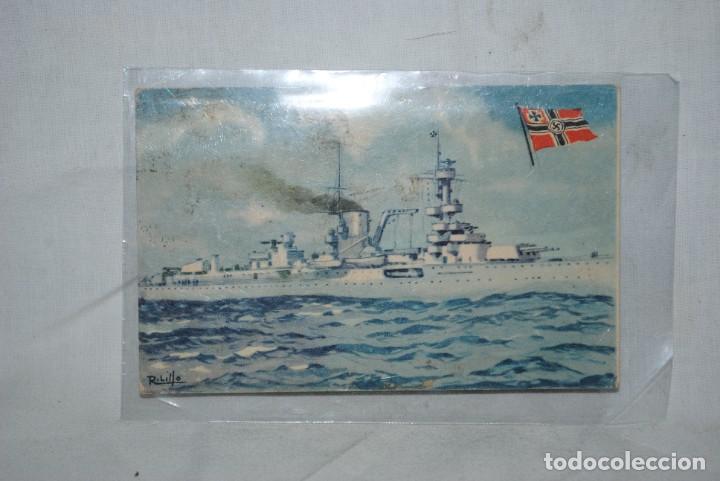 Postales: BUQUE INSIGNIA DE GUERRA ALEMAN . - Foto 1
