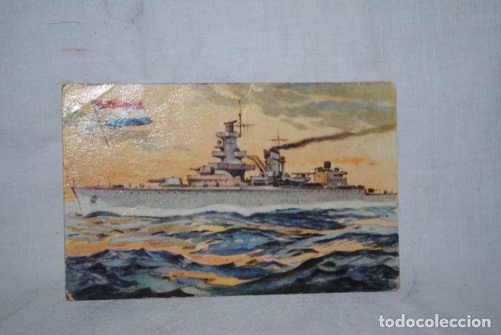 Postales: BUQUE DE GUERRA HOLANDES - Foto 1