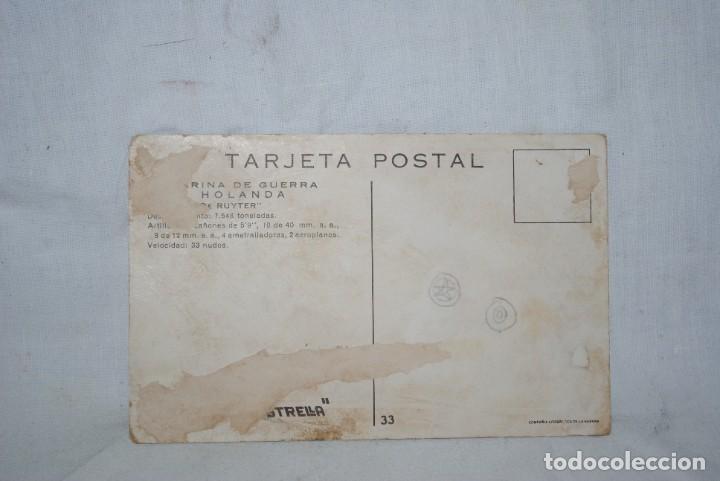 Postales: BUQUE DE GUERRA HOLANDES - Foto 2
