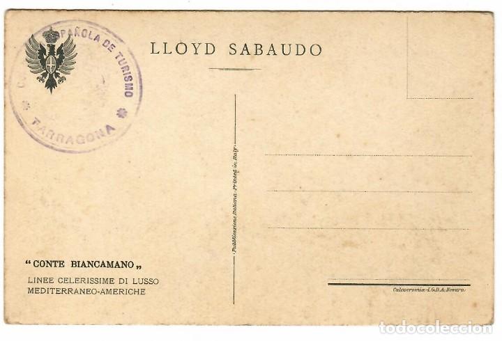 Postales: LLOYD SABAUDO / CONTE BIANCAMANO - Foto 2