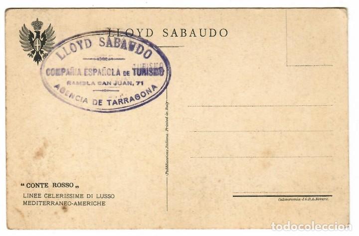 Postales: LLOYD SABAUDO / CONTE ROSSO - Foto 2