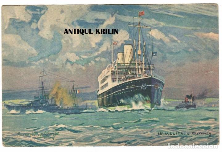 Postales: CANADIAN PACIFIC .- S.S. MELITA - Foto 1