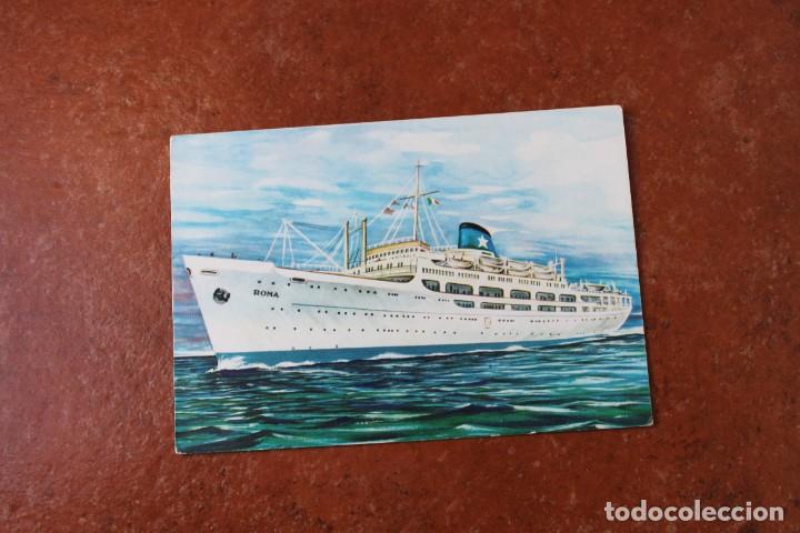 Postales: POSTAL BARCO FLOTTA LAURO - NAPOLES - Foto 1