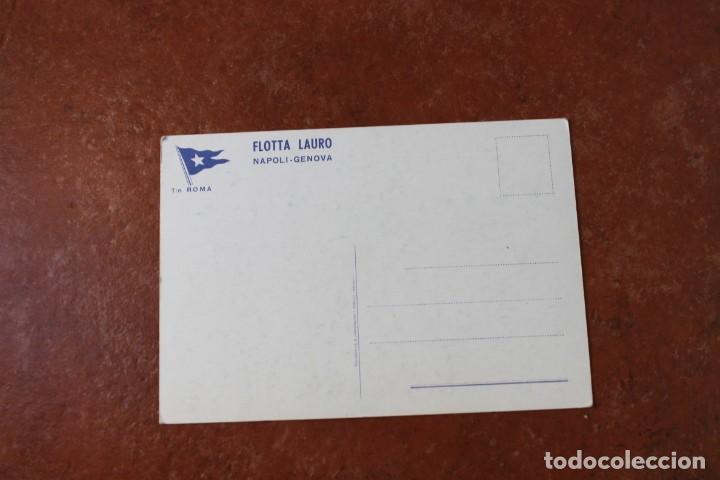 Postales: POSTAL BARCO FLOTTA LAURO - NAPOLES - Foto 2