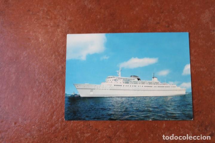 Postales: POSTAL BARCO M/S FINLANDIA - Foto 1