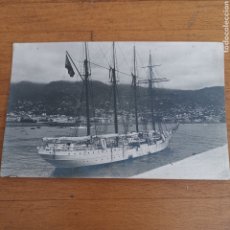 Postales: FOTOGRAFÍA DEL BARCO JUAN SEBASTIÁN EL CANO, 1950S, JOSÉ MESA BONET