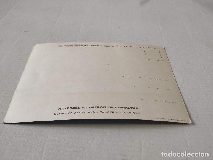 Postales: POSTAL FERRY COURRIER ALGECIRAS - Foto 2