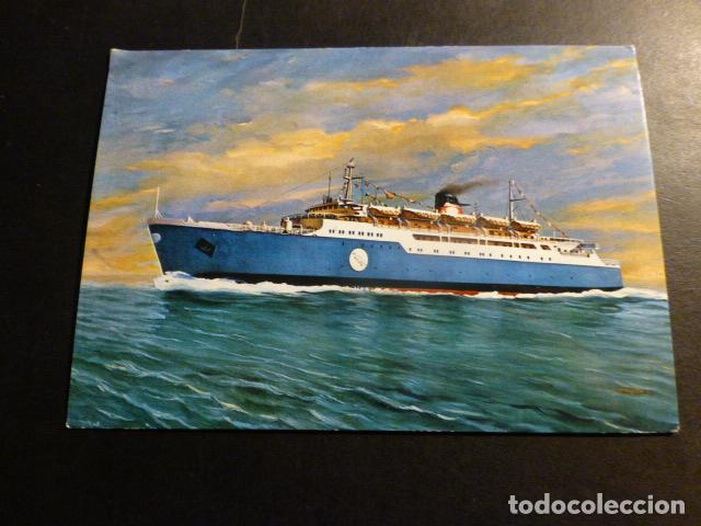 Postales: BARCO CANGURO AZURRO POSTAL - Foto 1