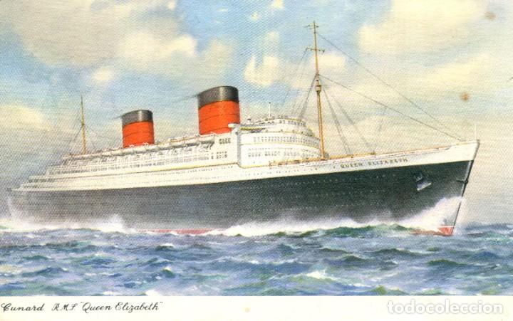 Postales: QUEEN ELIZABETH- A&Ntilde;O 1954 - Foto 1