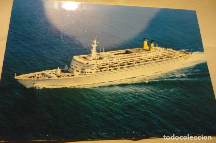 Postales: postal barco eugenio circulada - Foto 1
