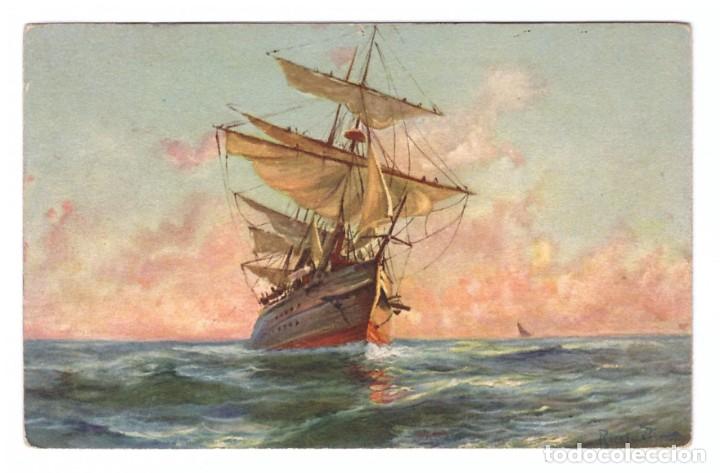 Postales: BARCO A VELA &diams; SIN CIRCULAR - Foto 1