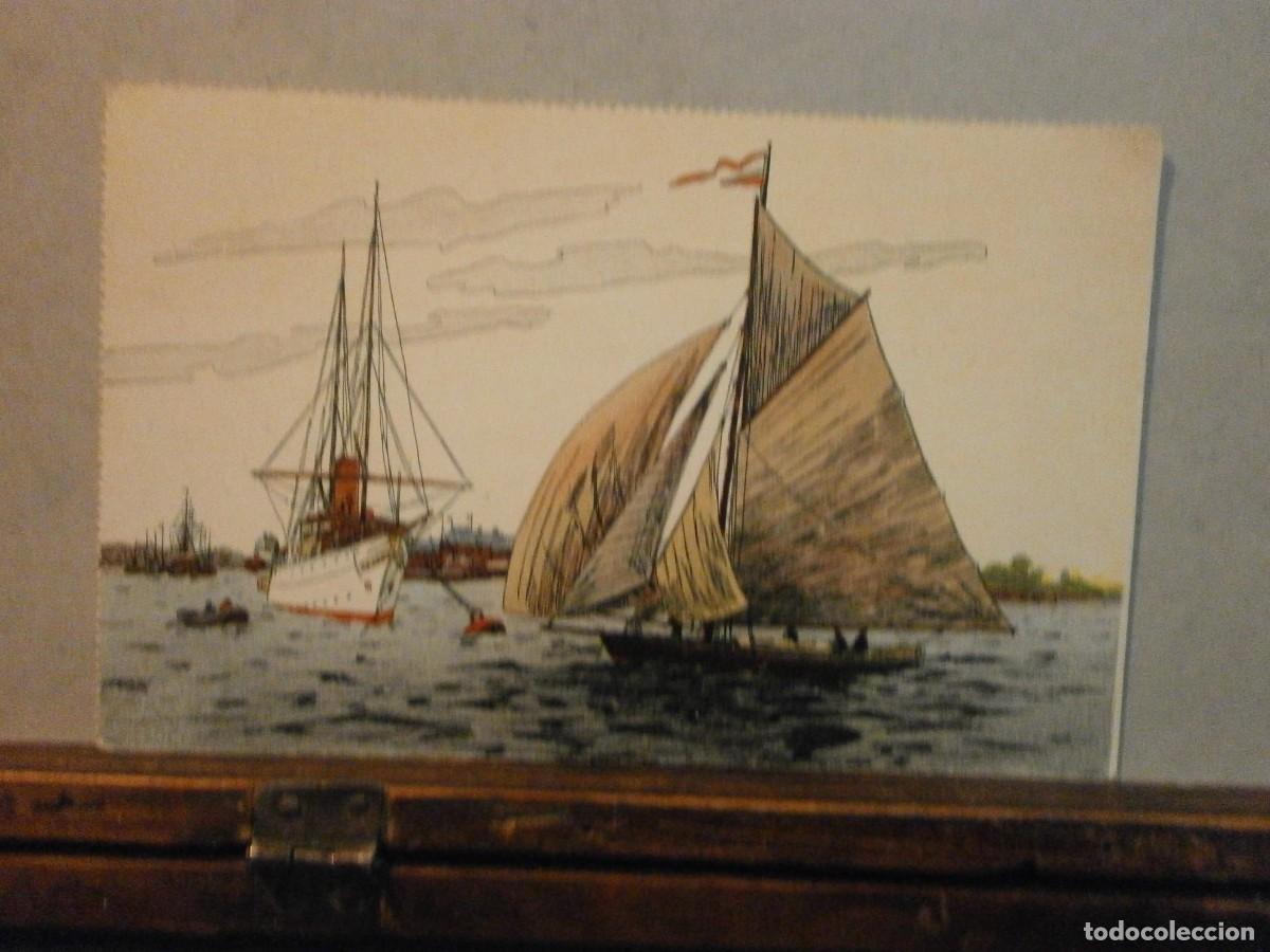 Postales: (B) postal antigua barcos - Foto 1