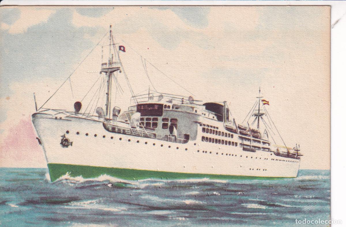 Postales: COMPA&Ntilde;IA TRASATLANTICA ESPA&Ntilde;OLA SATRUSTEGUI - Foto 1