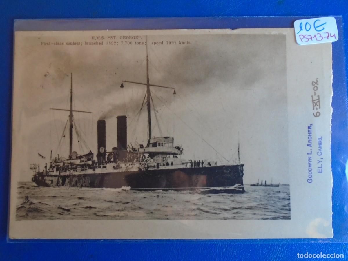 Postales: (PS-71374)POSTAL DEL H.M.S.ST.GEORGE - Foto 1
