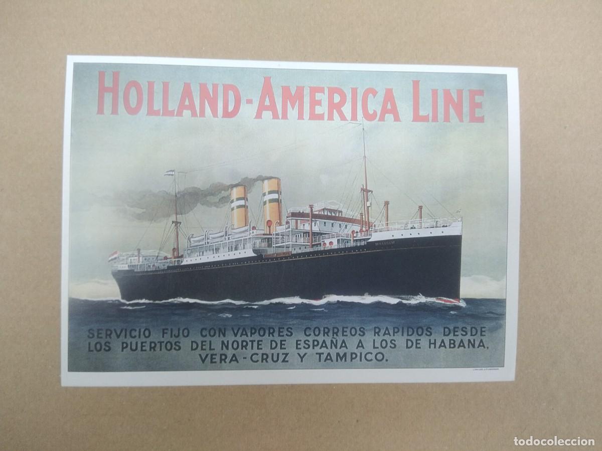 Postales: Postal Holland-America line - Foto 1