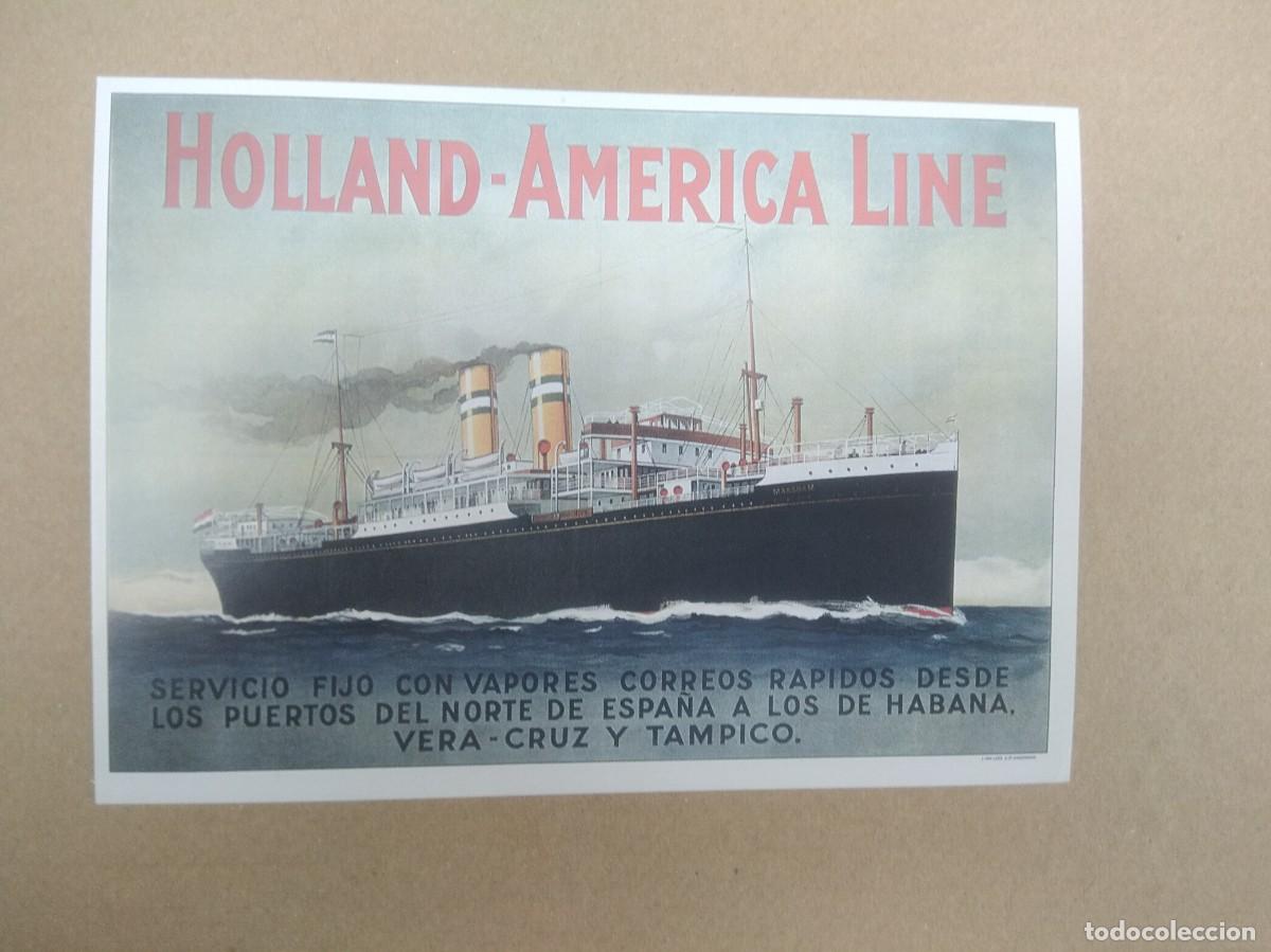 Postales: Postal Holland-America line - Foto 2