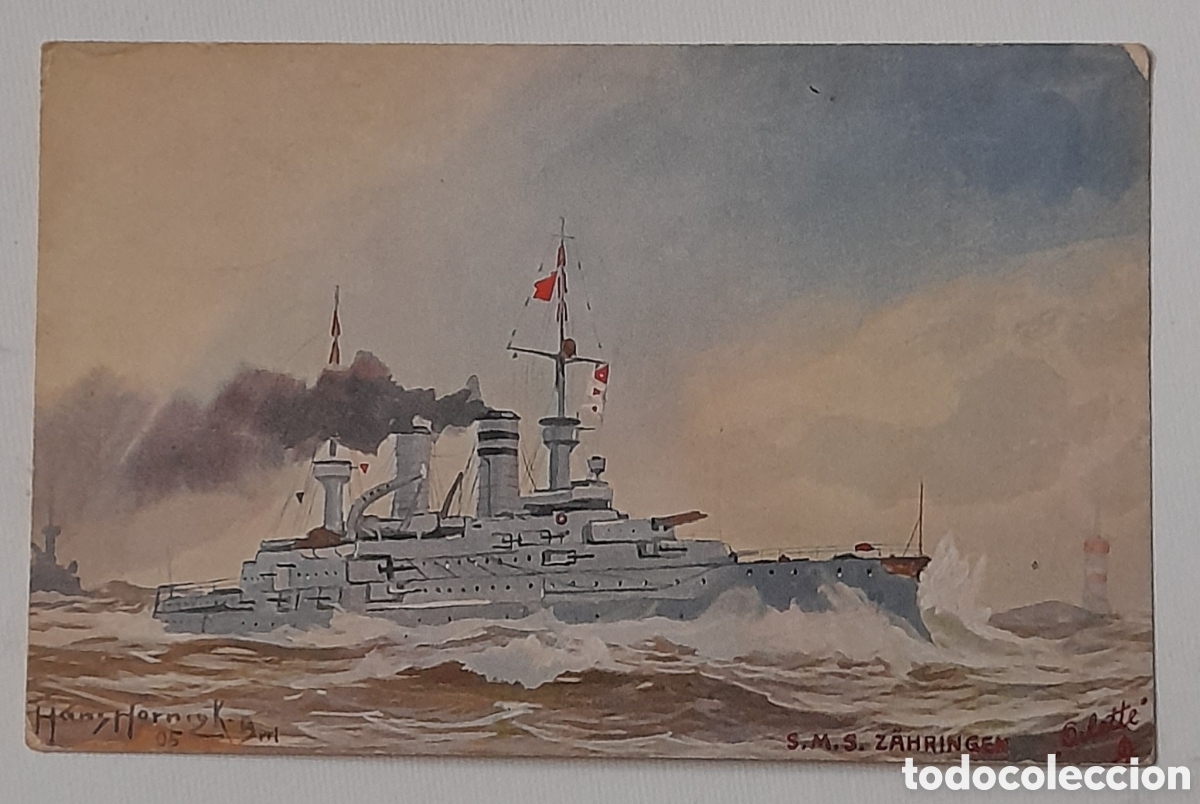 Postales: S. M. S. ZAEHRINGEN. - Foto 1