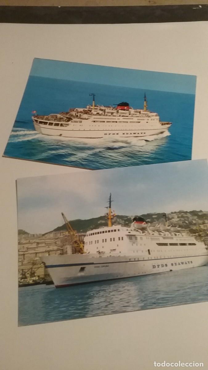 Postales: 2 postales buque Dana Corona (699-4) - Foto 1