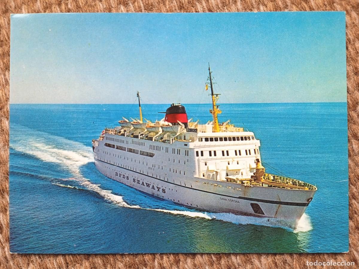 Postales: BUQUE - BARCO - DANA CORONA - DFDS SEAWAYS - Foto 1
