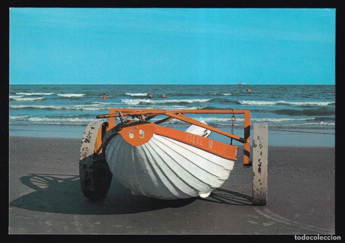 Postales: Escena con barco. Ed. Ecodeux. Nueva. - Foto 1
