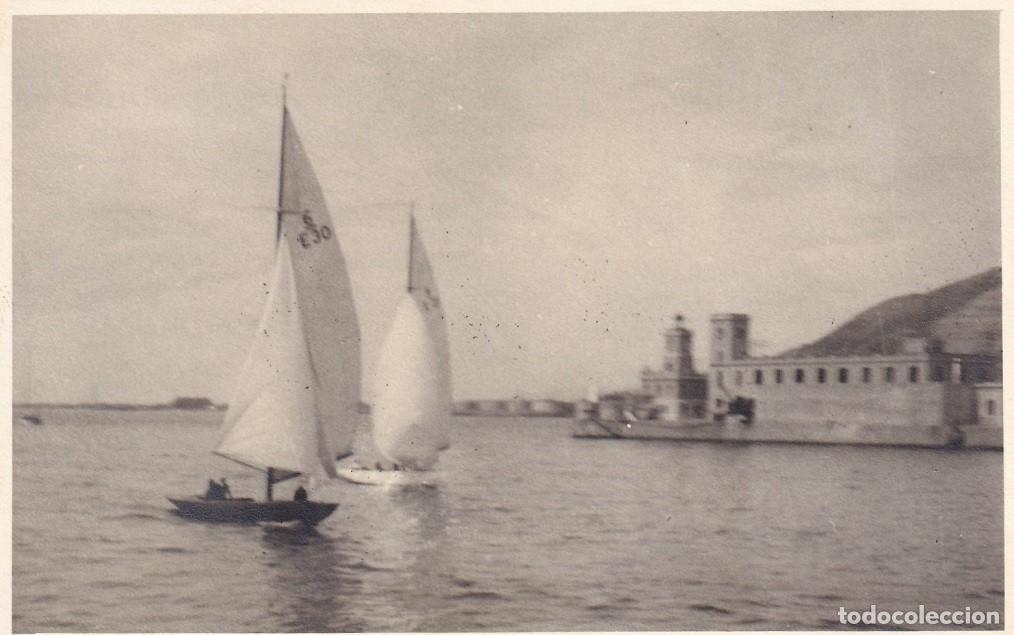Postales: Antigua postal con barcos - Foto 1