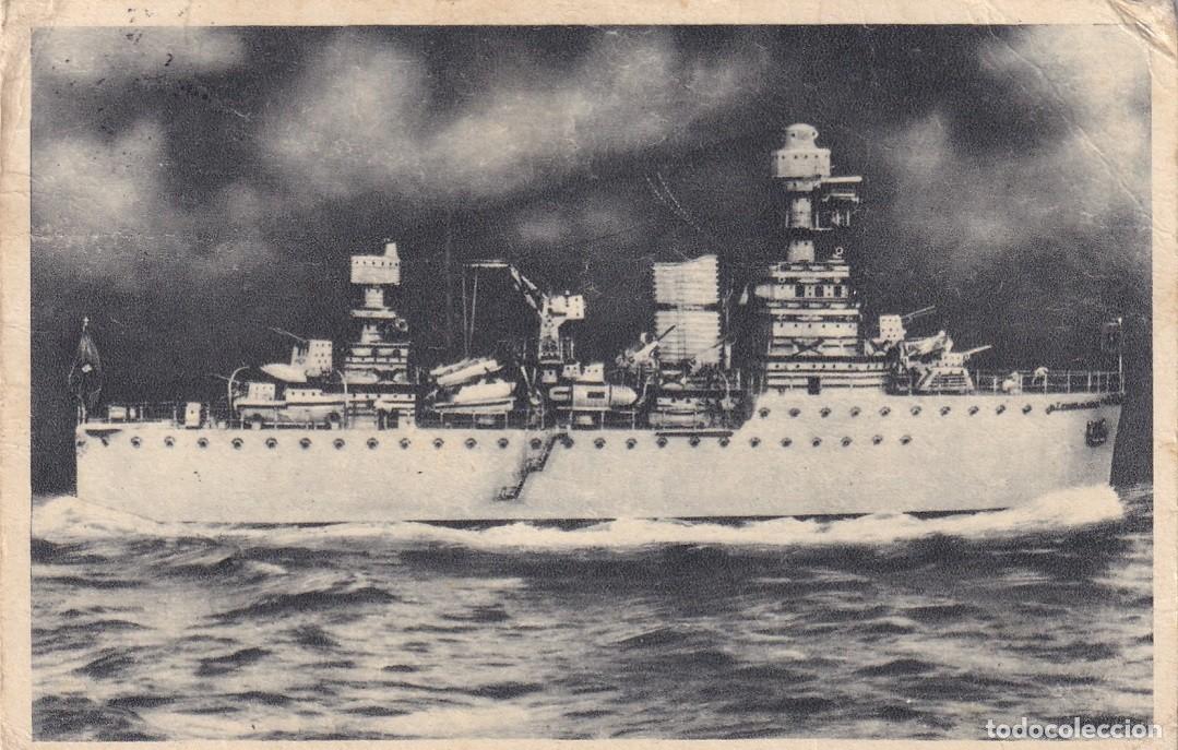 Postales: Antigua postal - Barco / Circulada en 1949 a Badajoz - Foto 1