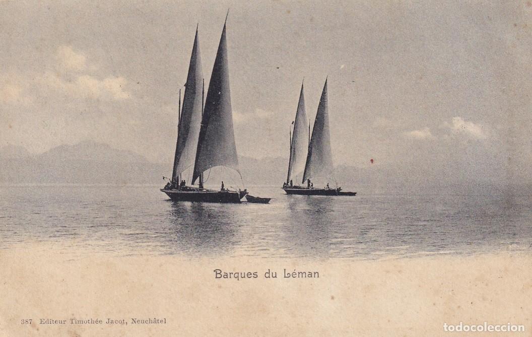 Postales: Barques du L&eacute;man - Postal - Foto 1