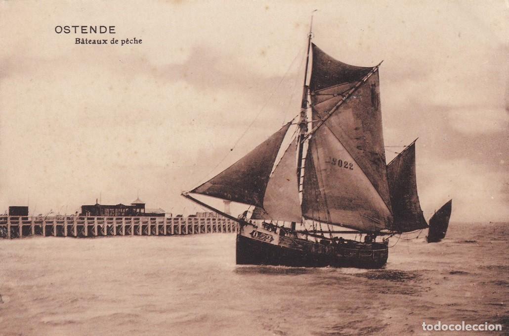 Postales: Ostende - B&acirc;teaux de p&ecirc;che - Foto 1