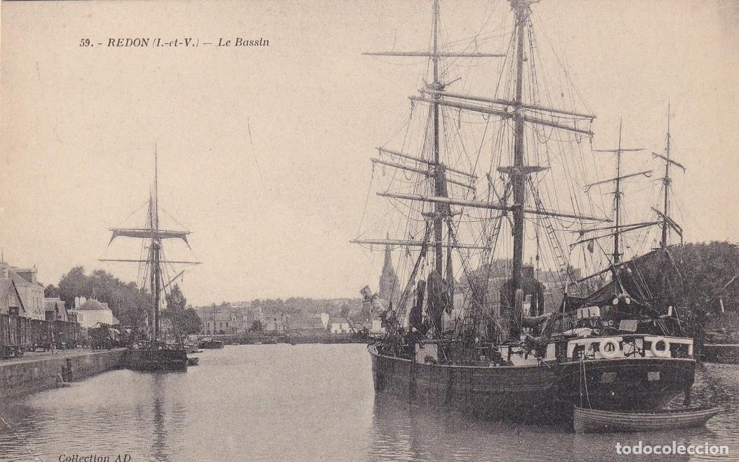 Postales: 59 Redon - Le Bassin - Foto 1
