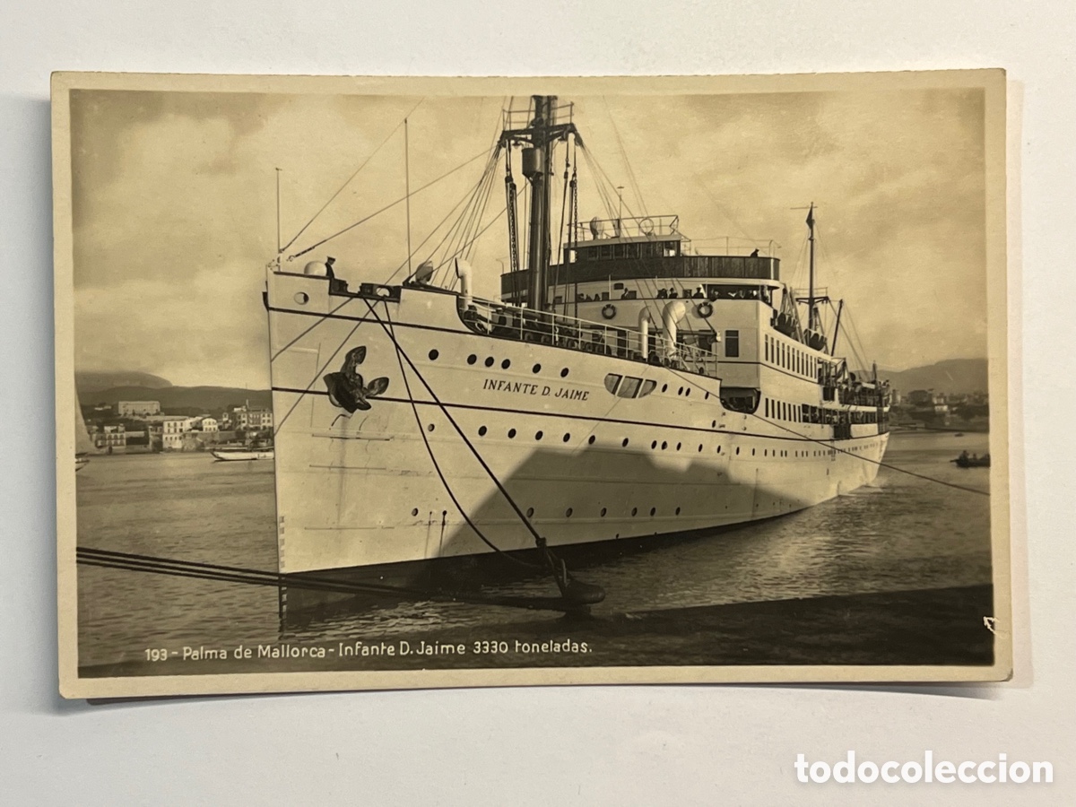 Postales: PALMA DE MALLORCA. Postal No.193, Buque Inf - Foto 1