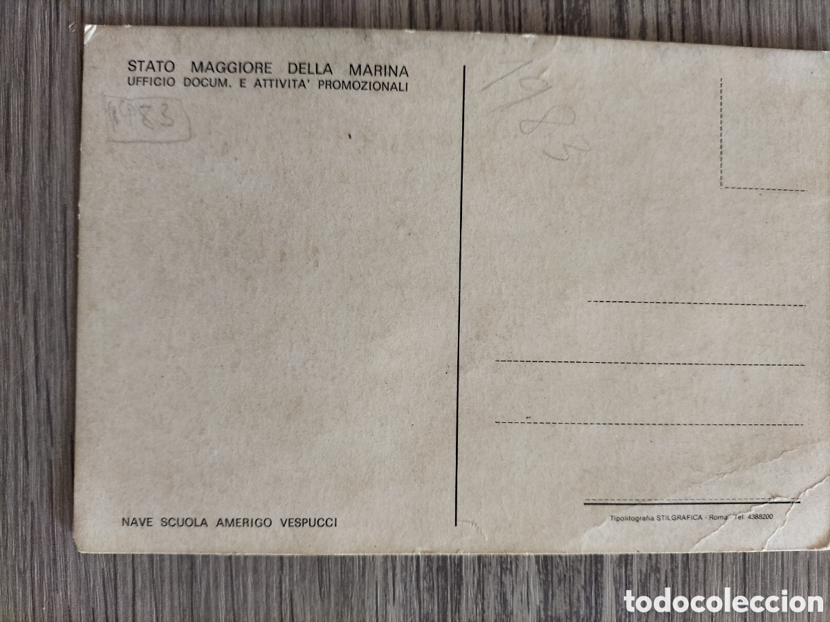 Postales: AM&Eacute;RICO VESPUCIO postal 1983 - Foto 2