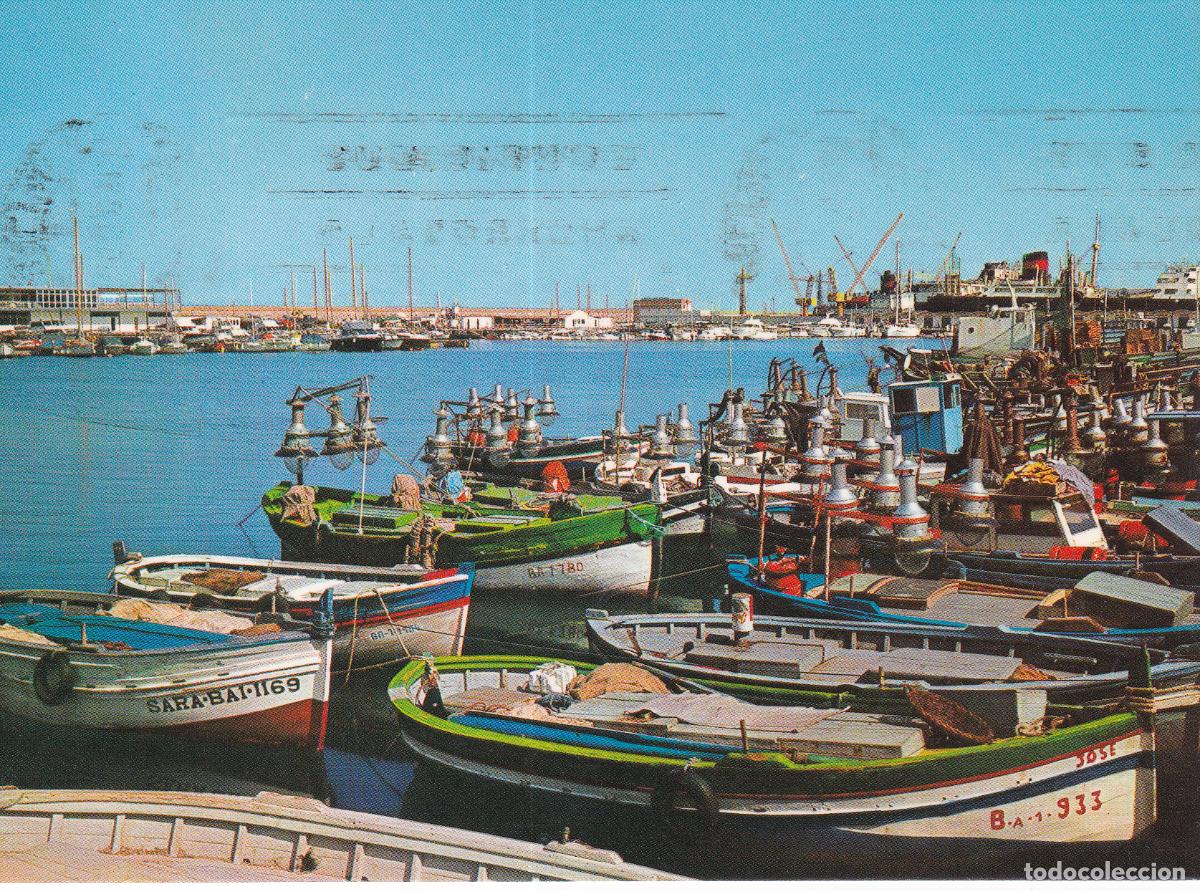 Postales: BARCAS DE PESCA MUELLE PESCADORES - Foto 1