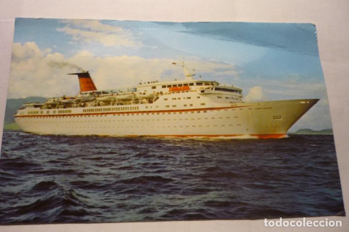 Postales: POSTAL EXTRANJERA BARCO-CUNARD COUNTESS - Foto 1