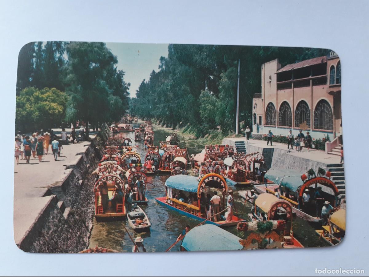 Postales: POSTAL - BARCOS T&Iacute;PICOS CON CUBIERTA DE FLORES M&Eacute;XICO - S/C - Foto 1