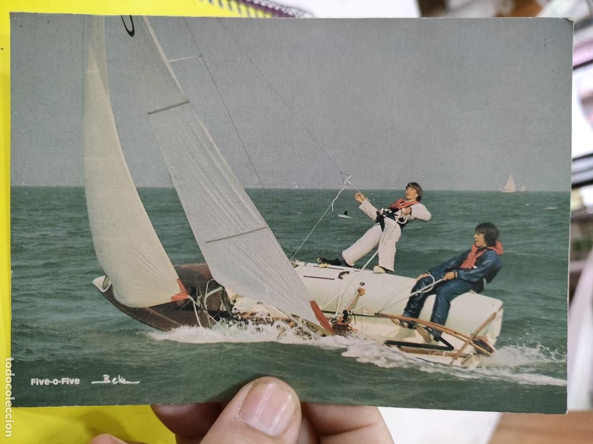 Postales: Postal Barco de Velas FIVE O FIVE. SC - Foto 1