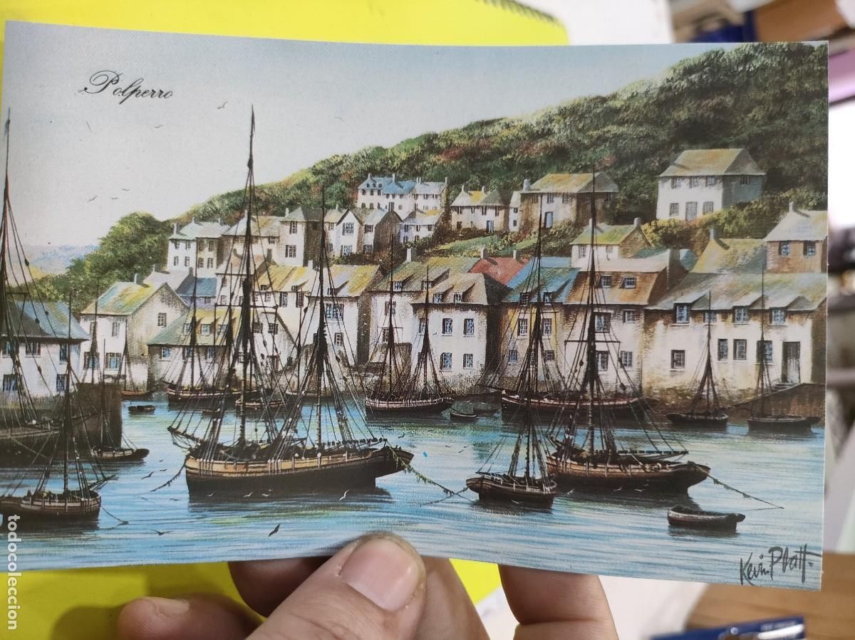 Postales: Postal Barcos de Vela CORNWALL SC - Foto 1