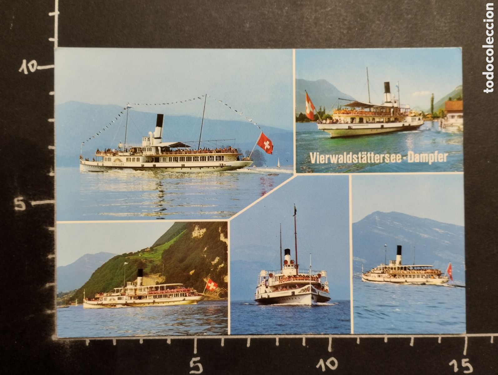 Postales: POSTAL. BARCOS - VIERWALDST&Auml;TTERSEE-DAMPFER - Foto 1