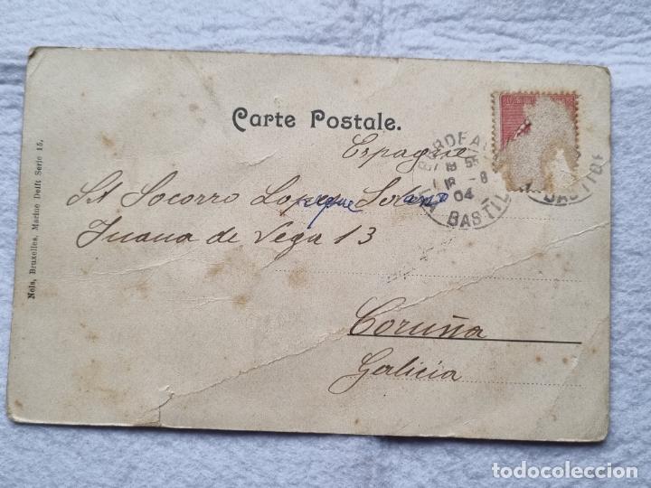 Postales: POSTAL ACCIDENTE DE BARCO EN BURDEOS 1908 DOCUMENTADA - Foto 4