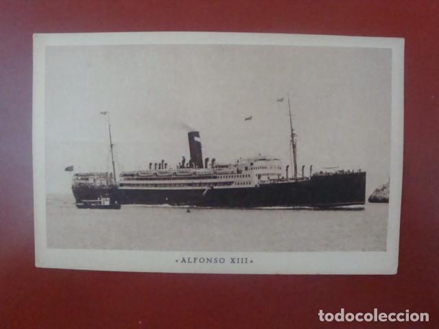 Postales: BUQUE ALFONSO Xlll - Foto 1