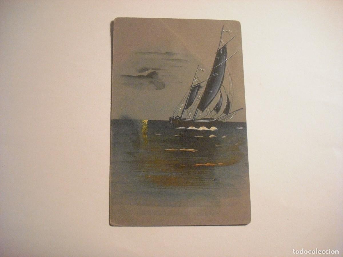 Postales: ANTIGUA POSTAL EN RELIEVE ESCRITA EN 1910 - Foto 1