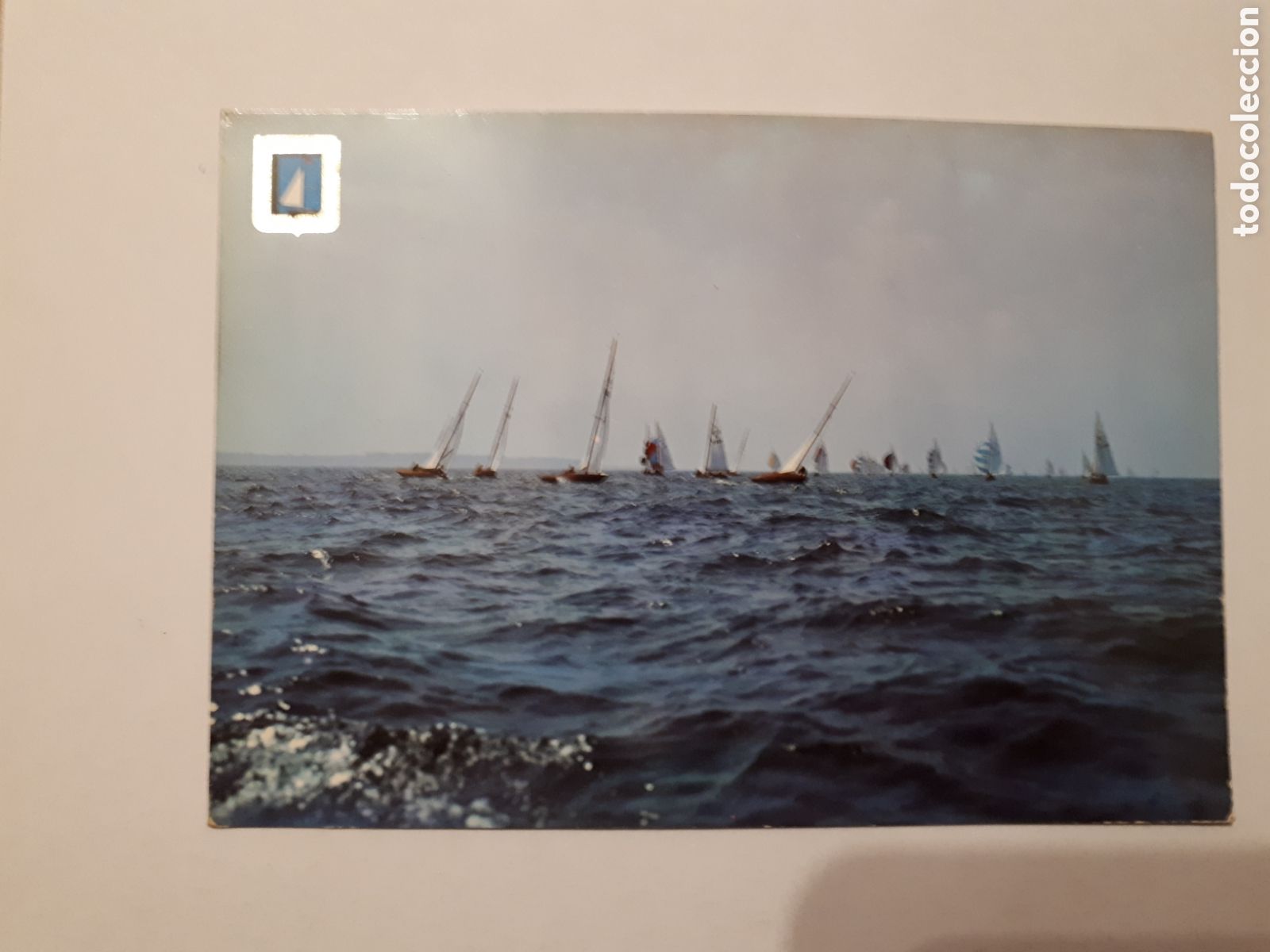 Postales: POSTAL CON BARCOS DE VELA. COLECCI&Oacute;N MARINAS N&ordm; 25 - Foto 1