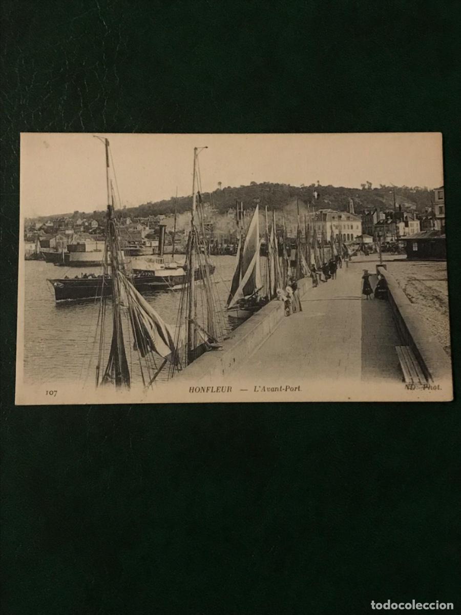 Postales: Tarjeta postal Francia Honfleur - Foto 1