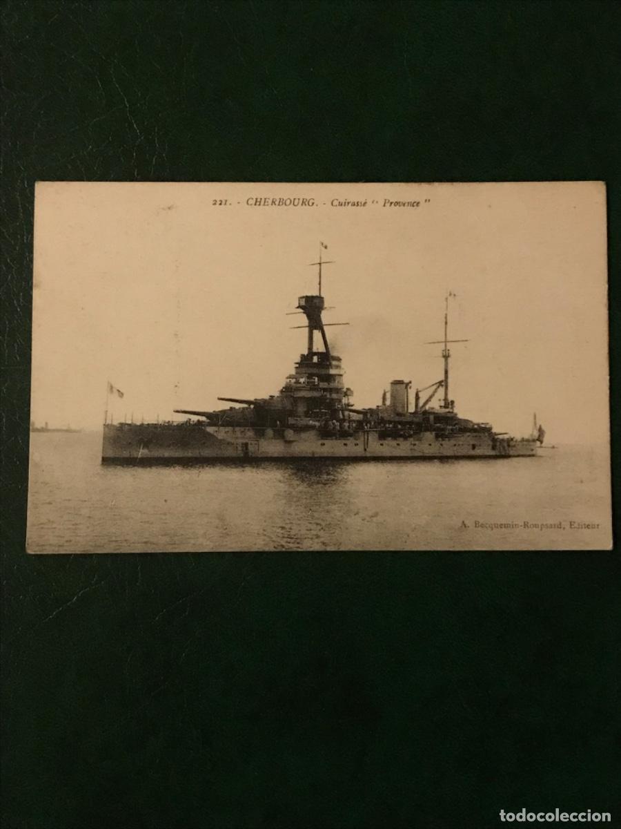 Postales: Tarjeta postal Francia Cherbourg - Foto 1