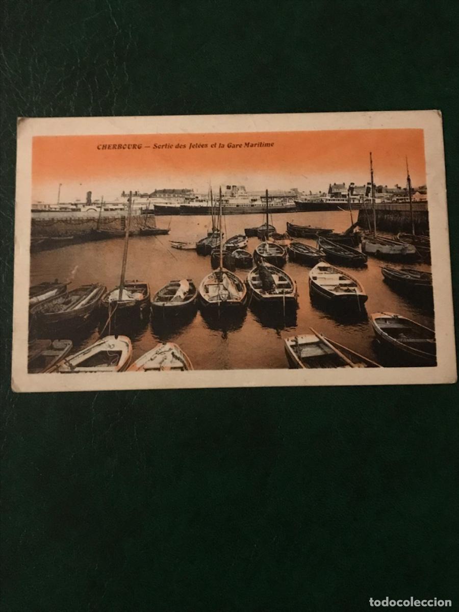 Postales: Tarjeta postal Francia Cherbourg - Foto 1