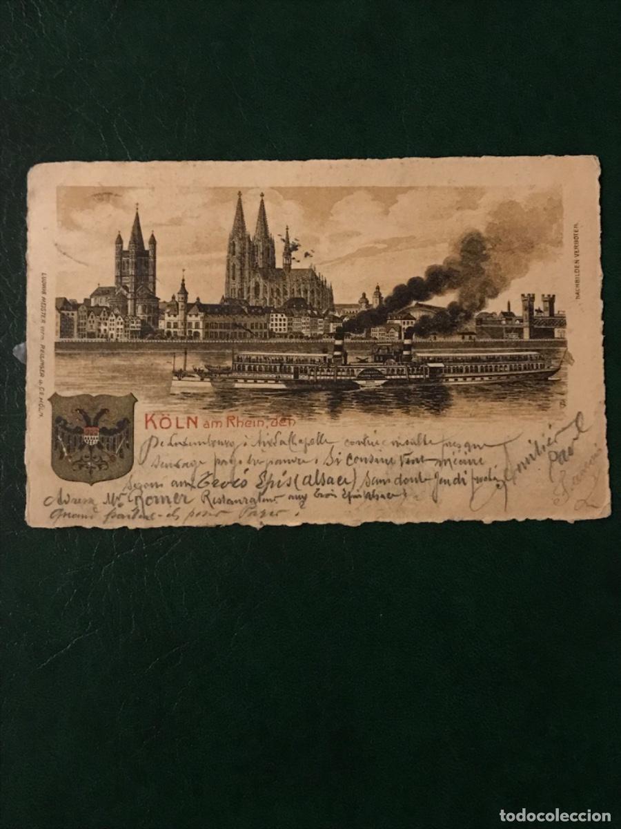 Postales: Tarjeta postal Alemania Koln - Foto 1