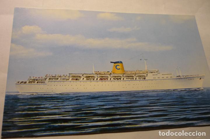 Postales: postal extranjera barco flavia- - Foto 1