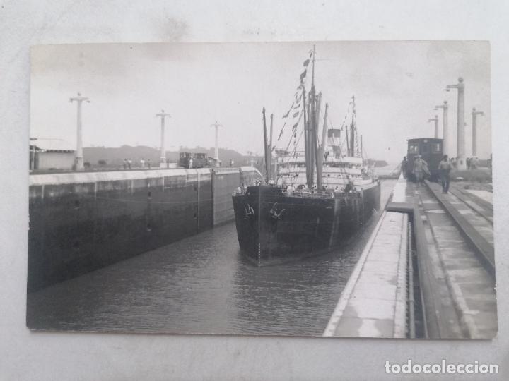 Postales: POSTAL BARCO ENTRANDO EN EL PUERTO - Foto 1