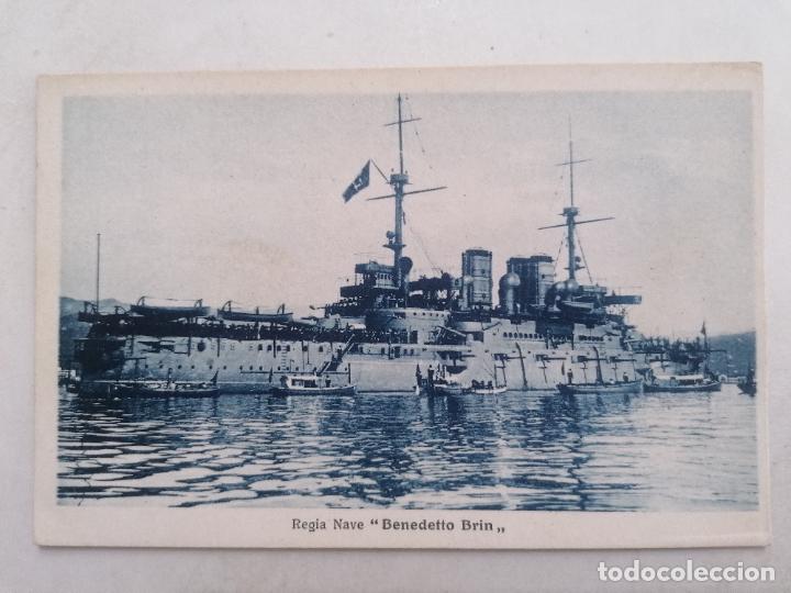 Postales: POSTAL NAVE REGIA - BENEDETTO BRIN - Foto 1