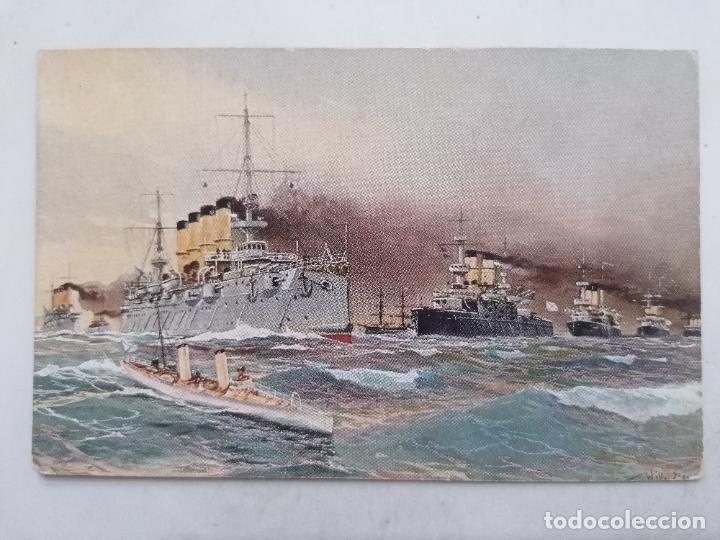Postales: POSTAL VARIOS BUQUES - Foto 1