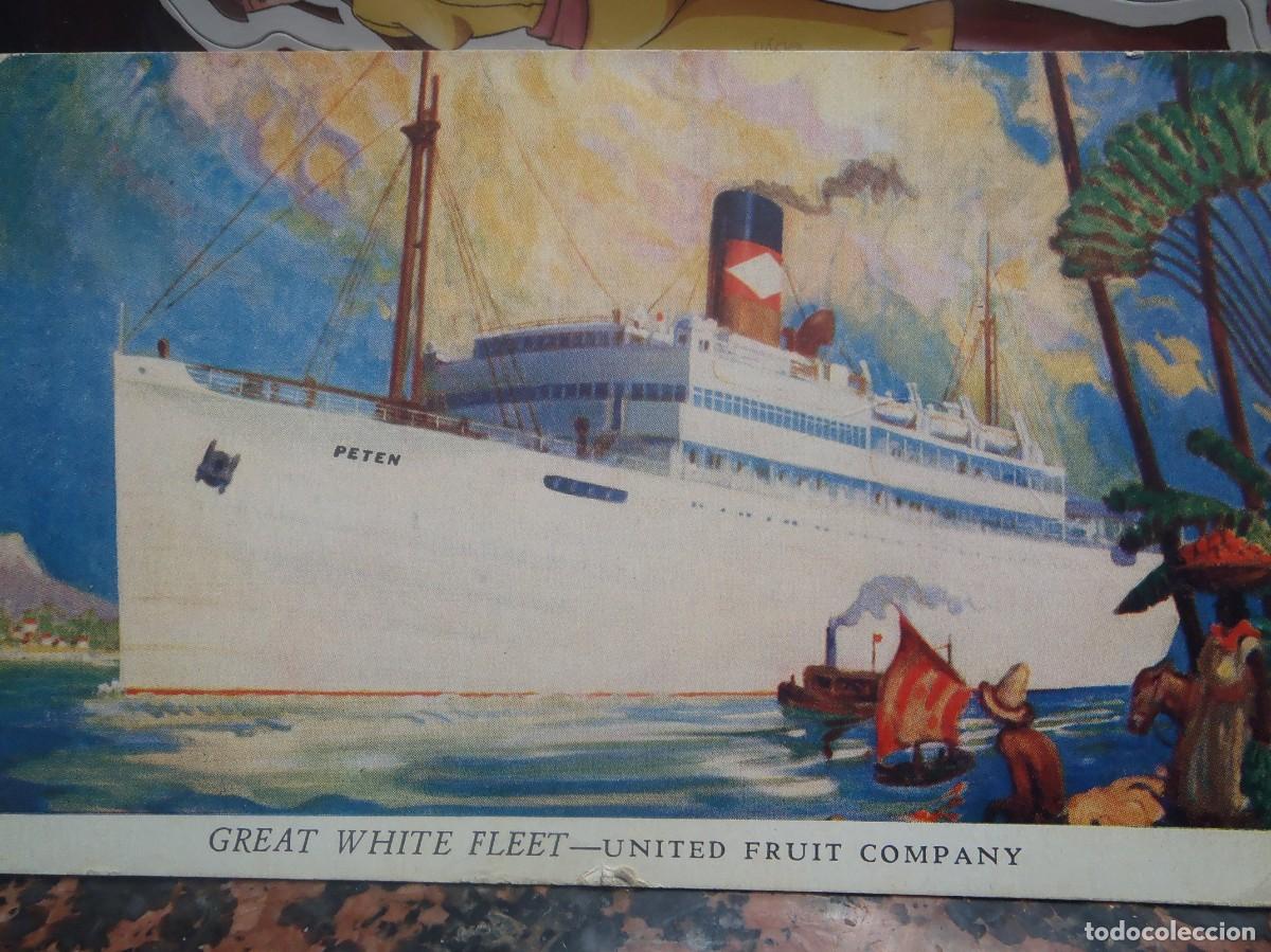 Postales: GREAT WHITE FLEET - UNITED FRUIT COMPANY - Foto 1